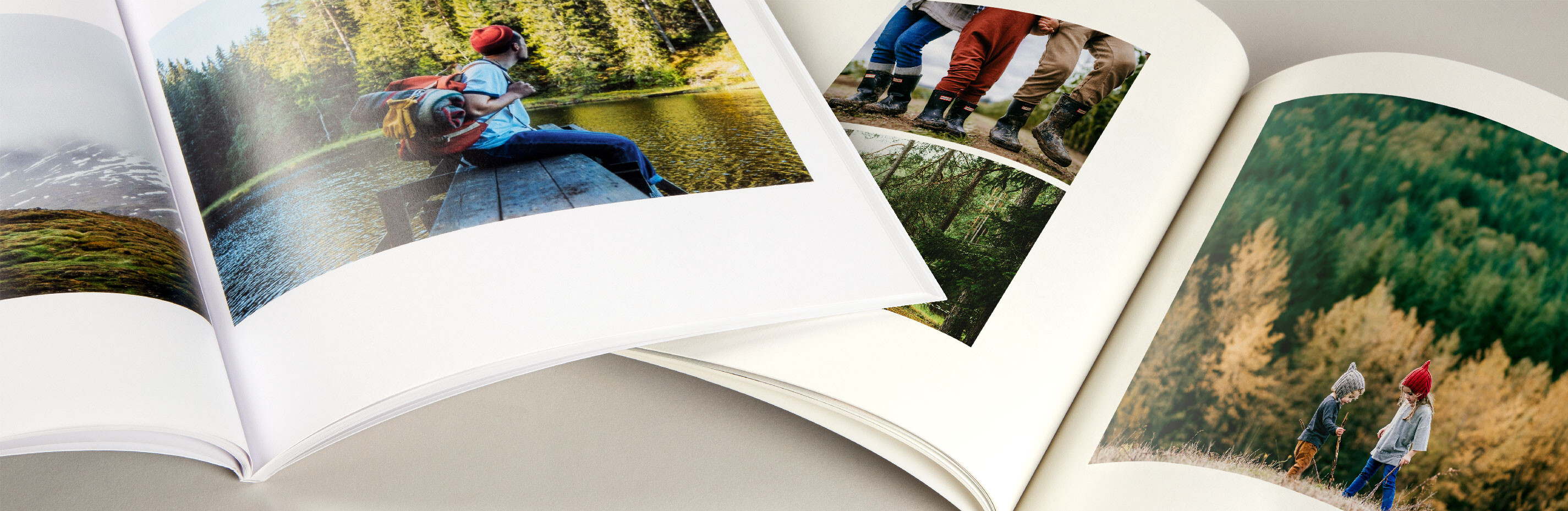 Softcover photo book paper