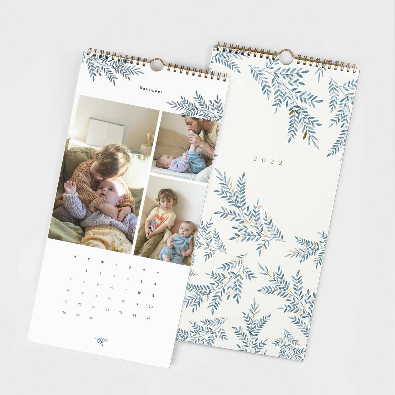 Foil Photo Family Calendar 2021
