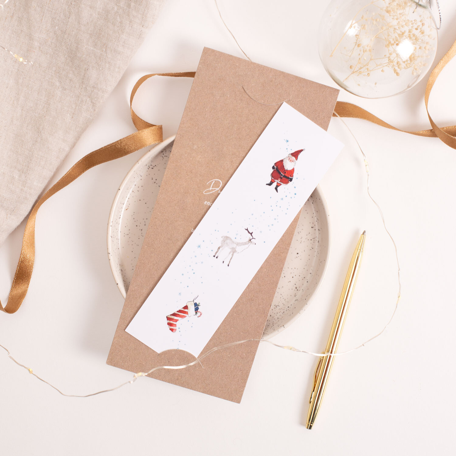 EcoFriendly Christmas cards Atelier Rosemood