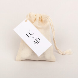 Insignia Wedding Favour Tags
