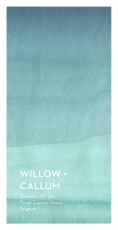 Wedding Menus Watercolour Blue Wedding Menus Watercolour Blue