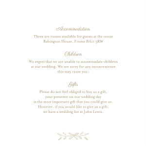 Poem Save The Date Cards Rosemood