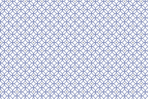 Notecards Rosette Blue - Front Notecards Rosette Blue - Front