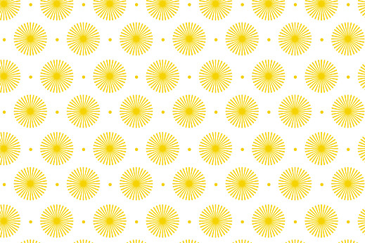 Notecards Petals Yellow - Front Notecards Petals Yellow - Front