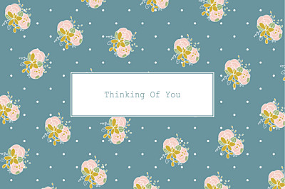 Notecards Memory peacock blue finition Notecards Memory peacock blue finition