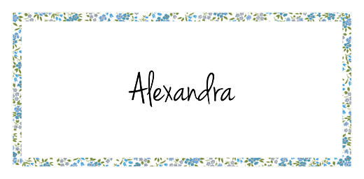 Christening Place Cards Liberty Cross Blue - Page 1 Christening Place Cards Liberty Cross Blue - Page 1