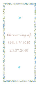 Christening Gift Tags Liberty cross blue Christening Gift Tags Liberty cross blue