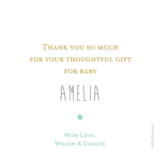 Baby Thank You Cards Capri (photo) mustard yellow - Page 2 Baby Thank You Cards Capri (photo) mustard yellow - Page 2