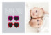 Baby Thank You Cards Sweetheart (twins) red & pink - Page 1 Baby Thank You Cards Sweetheart (twins) red & pink - Page 1