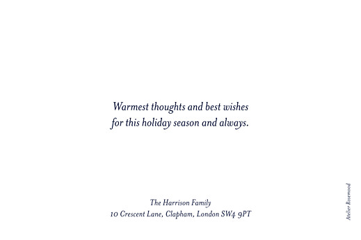 Christmas Cards Silent night blue - Page 2