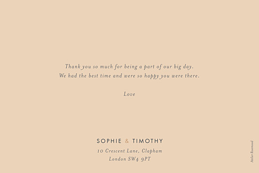 Wedding Thank You Cards Love letters (foil) pink - Page 2 Wedding Thank You Cards Love letters (foil) pink - Page 2