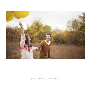 Save The Dates Elegant (foil) white Save The Dates Elegant (foil) white