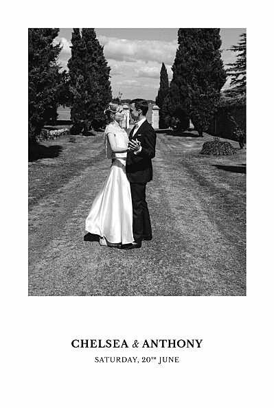 Wedding Thank You Cards Reflections green finition Wedding Thank You Cards Reflections green finition