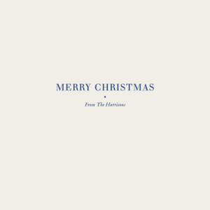 Christmas Cards Natural chic (foil) blue Christmas Cards Natural chic (foil) blue