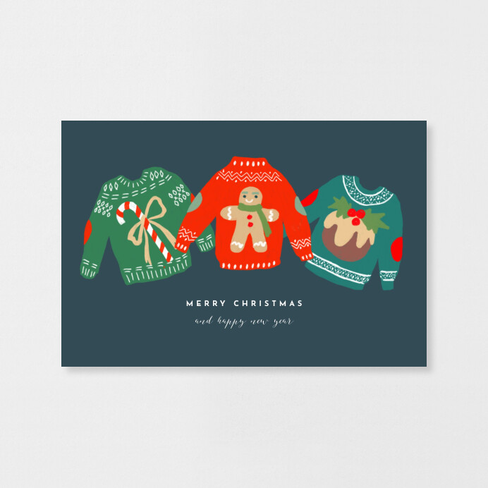 themed christmas cards