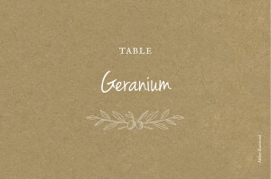 Wedding Table Numbers Provence kraft Wedding Table Numbers Provence kraft