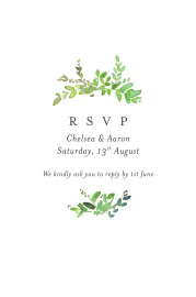 RSVP Cards Canopy Green