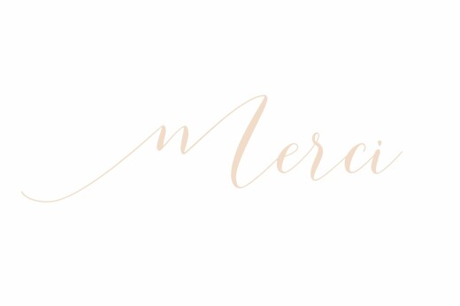 Notecards Merci White - Front Notecards Merci White - Front
