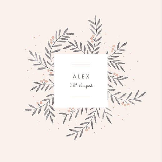 Christening Invitations Jubilation pink Christening Invitations Jubilation pink