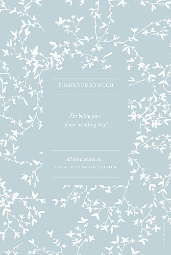 Wedding Thank You Cards Reflections green - Page 2 Wedding Thank You Cards Reflections green - Page 2