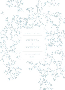 Wedding Order of Service Booklets Reflections green 服务小册子思考绿色的婚礼订单