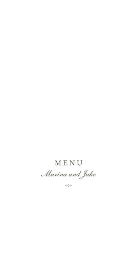 Wedding Menus Celebration (foil) white Wedding Menus Celebration (foil) white