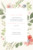 Wedding Invitations Spring blossom cream - Page 1 Wedding Invitations Spring blossom cream - Page 1
