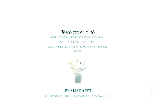 Wedding Thank You Cards Watercolour meadow pink - Page 2 Wedding Thank You Cards Watercolour meadow pink - Page 2