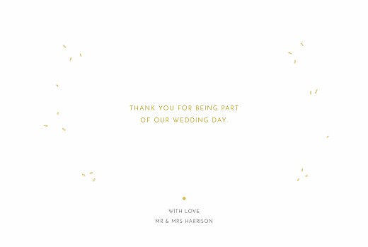 Wedding Thank You Cards Botanical border 4 pages yellow - Page 3 Wedding Thank You Cards Botanical border 4 pages yellow - Page 3