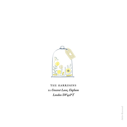 Baby Thank You Cards Rustic Floral (4 pages) White - Page 4 Baby Thank You Cards Rustic Floral (4 pages) White - Page 4