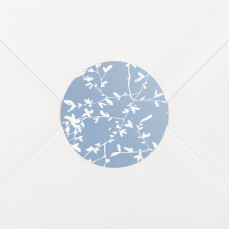 Wedding Envelope Stickers Reflections Blue