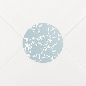 Wedding Envelope Stickers Reflections Green