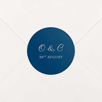 Everlasting Love Wedding Envelope Stickers - Non-Personalised - Rosemood