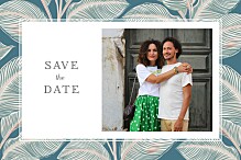 Save The Dates Calathea blue Save The Dates Calathea blue