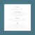 Guest Information Cards Calathea blue - Page 1 Guest Information Cards Calathea blue - Page 1