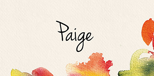 Wedding Place Cards Bloom Beige - Page 1 Wedding Place Cards Bloom Beige - Page 1