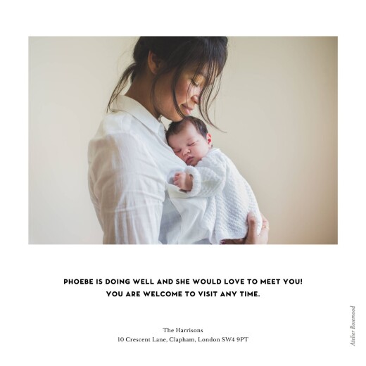 Baby Thank You Cards Breaking news 2 photos white - Page 2 Baby Thank You Cards Breaking news 2 photos white - Page 2