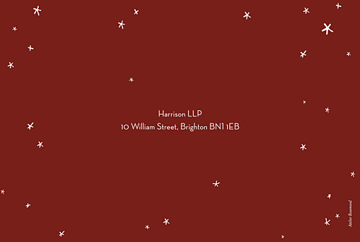 Business Christmas Cards Lovely Stars Red - Page 4 Business Christmas Cards Lovely Stars Red - Page 4