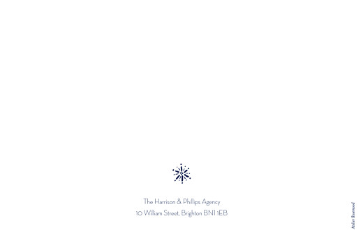 Business Christmas Cards Winter Wonderland Blue - Page 4 Business Christmas Cards Winter Wonderland Blue - Page 4