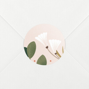 Wedding Envelope Stickers Daphné Spring