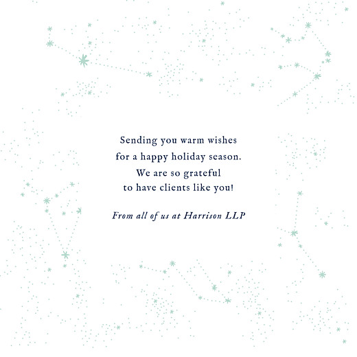 Business Christmas Cards Constellations (Foil) Navy Blue - Page 3 Business Christmas Cards Constellations (Foil) Navy Blue - Page 3