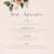 Guest Information Cards Daphné (square) spring - Page 1 Guest Information Cards Daphné (square) spring - Page 1