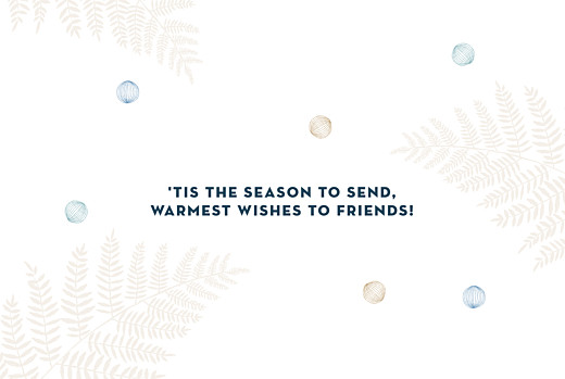 Christmas Cards Festive Ferns 4 Pages Blue - Page 3 Christmas Cards Festive Ferns 4 Pages Blue - Page 3