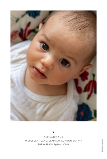 Baby Thank You Cards The big arrival (portrait) white - Page 2 Baby Thank You Cards The big arrival (portrait) white - Page 2
