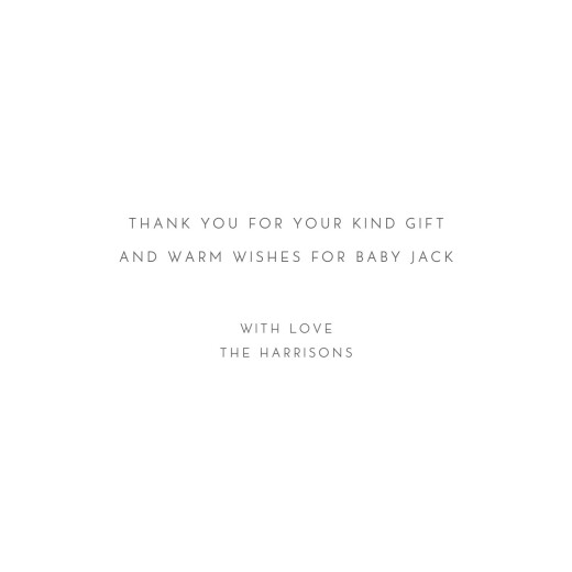 Baby Thank You Cards Simple photo 4 pages (foil) white - Page 3 Baby Thank You Cards Simple photo 4 pages (foil) white - Page 3