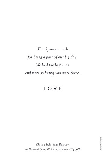 Wedding Thank You Cards Magic moments (foil) beige - Page 2 Wedding Thank You Cards Magic moments (foil) beige - Page 2