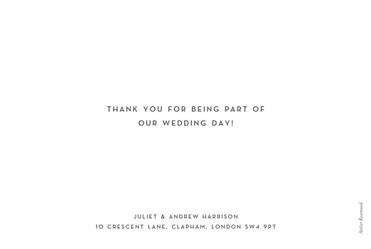 Wedding Thank You Cards Simple multi photo (foil) white - Page 2 Wedding Thank You Cards Simple multi photo (foil) white - Page 2