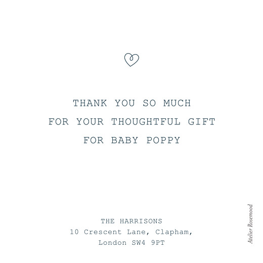 Baby Thank You Cards Darling (mini) thank you - Page 2 Baby Thank You Cards Darling (mini) thank you - Page 2