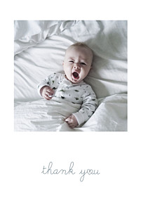 Darling thank you tomoë baby thank you cards Darling thank you tomoë baby thank you cards