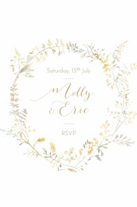 RSVP Cards Country Meadow Sand RSVP Cards Country Meadow Sand